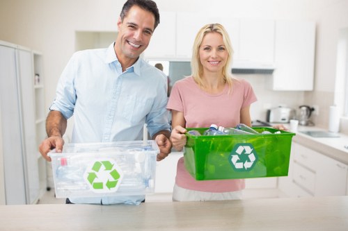 Clean and organized office space after clearance